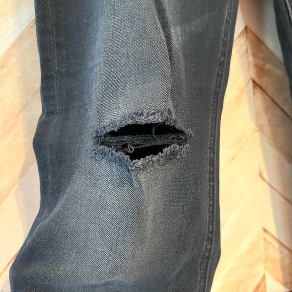 NWT Rag & Bone 10in Capri with Slit Distressed Faded Skinny Jeans Size 31 - Picture 5 of 12